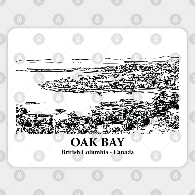Oak Bay - British Columbia Magnet by Lakeric